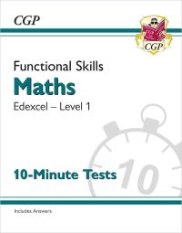 Book Cover for Functional Skills Maths by CGP Books