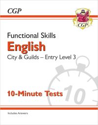 Book Cover for Functional Skills English by CGP Books