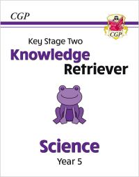 Book Cover for KS2 Science Year 5 Knowledge Retriever by CGP Books