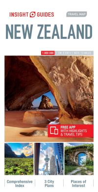 Book Cover for Insight Guides Travel Map New Zealand (Insight Maps) by Insight Guides