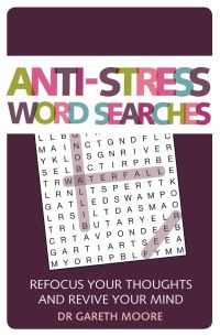 Book Cover for Anti-Stress Word Searches by Dr Gareth Moore