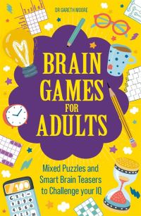 Book Cover for Brain Games for Adults by Dr Gareth Moore