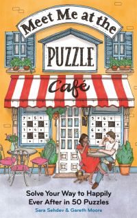 Book Cover for Meet Me at the Puzzle Café by Dr Gareth Moore, Sara Sehdev