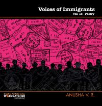Book Cover for Voices of Immigrants Poetry by V R Anusha