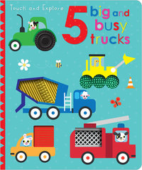 Book Cover for Five Big and Busy Trucks by 