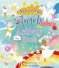 Book Cover for Amazing Angels Activity Book by Sam Loman