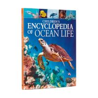 Book Cover for Children's Encyclopedia of Ocean Life by Claudia Martin