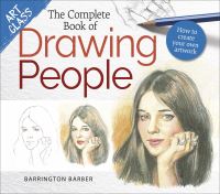 Book Cover for The Complete Book of Drawing People by Barrington Barber