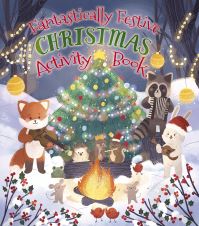 Book Cover for Fantastically Festive Christmas Activity Book by Jane Moseley, Jackie Strachan