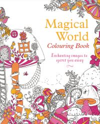 Book Cover for Magical World Colouring Book by Tansy Willow