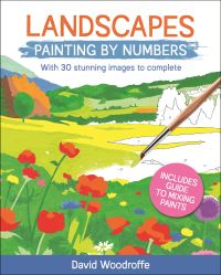 Book Cover for Landscapes Painting by Numbers by David Woodroffe