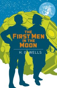 Book Cover for The First Men in the Moon by H G Wells