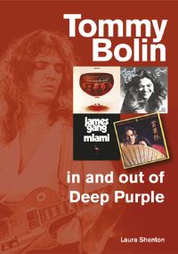 Book Cover for Tommy Bolin by Laura Shenton