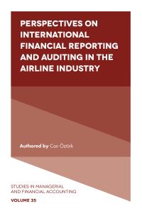 Book Cover for Perspectives on International Financial Reporting and Auditing in the Airline Industry by Can Öztürk