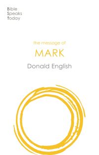 Book Cover for The Message of Mark by Donald English