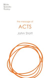 Book Cover for The Message of Acts by John Stott