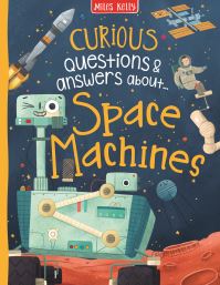 Book Cover for Curious Questions & Answers About Space Machines by Anne Rooney