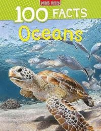 Book Cover for 100 Facts Oceans by Clare Oliver