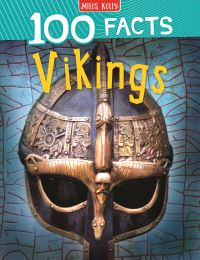 Book Cover for 100 Facts Vikings by Fiona Macdonald