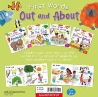 Book Cover for First Words Out and About by Miles Kelly