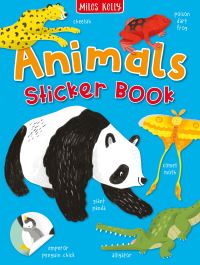 Book Cover for Animals Sticker Book by Miles Kelly