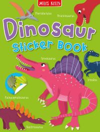 Book Cover for Dinosaurs Sticker Book by Miles Kelly