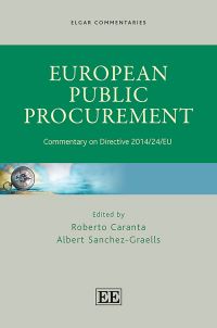 Book Cover for European Public Procurement by Roberto Caranta, Albert SanchezGraells
