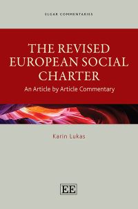 Book Cover for The Revised European Social Charter by Karin Lukas
