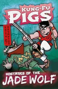 Book Cover for Hostages of the Jade Wolf by Keith Brumpton