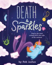 Book Cover for Death & Sparkles. Book 1 by Rob Justus