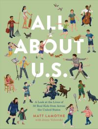 Book Cover for All About U.S by Matt Lamothe, Jenny Volvovski
