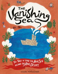 Book Cover for The Vanishing Sea by Dinara Mirtalipova