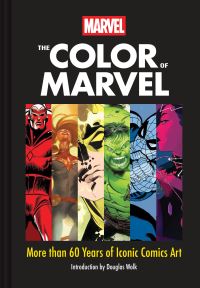 Book Cover for The Color of Marvel by Douglas Wolk