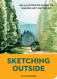 Book Cover for Sketching Outside by Tilo Schneider