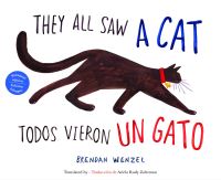 Book Cover for They All Saw a Cat by Brendan Wenzel, Brendan Wenzel
