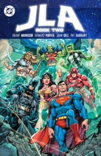 Book Cover for JLA. Book Two by Grant Morrison