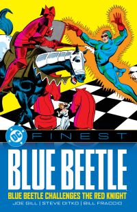Book Cover for Blue Beetle Challenges the Red Knight by 