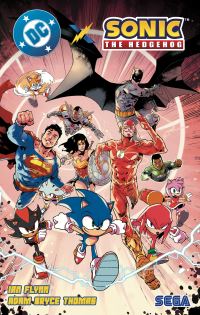 Book Cover for DC X Sonic the Hedgehog by Ian Flynn