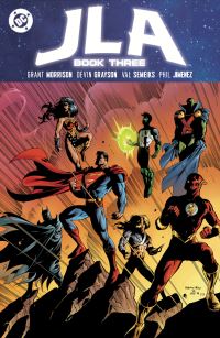 Book Cover for JLA. Book Three by Grant Morrison