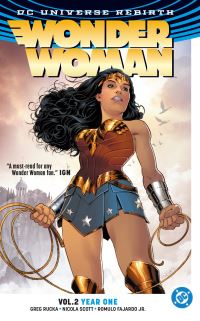 Book Cover for Wonder Woman. Year One by Greg Rucka