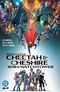 Book Cover for Cheetah & Cheshire Rob the Watchtower by Greg Rucka