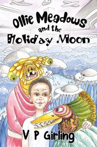 Book Cover for Ollie Meadows and the Holiday Moon by V P Girling