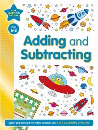 Book Cover for 6-8 Years Adding and Subtracting by Igloo Books Ltd