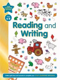 Book Cover for 6-8 Years Reading and Writing by Igloo Books Ltd