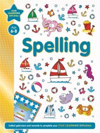 Book Cover for 6-8 Years Spelling by Igloo Books Ltd