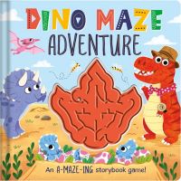Book Cover for Dino Maze Adventure by Igloo Books Ltd