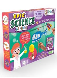 Book Cover for Epic Science at Home by Igloo Books Ltd