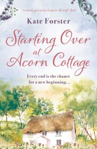 Book Cover for Starting Over at Acorn Cottage by Kate Forster