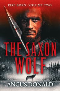 Book Cover for The Saxon Wolf by Angus Donald