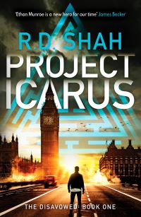 Book Cover for Project Icarus by R D Shah